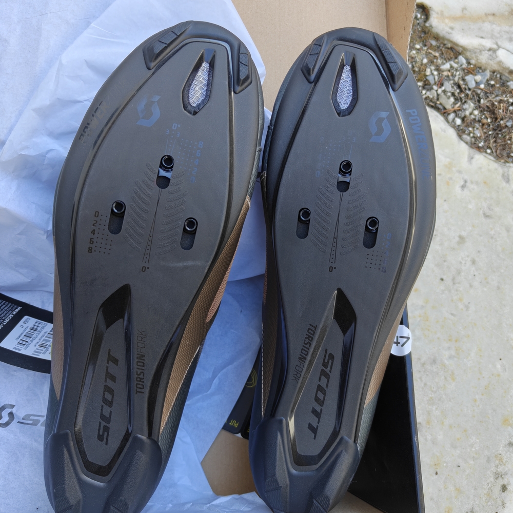 Scott Men's Cycling Shoes in Teal and Bronze with BOA - Picture 4 of 5